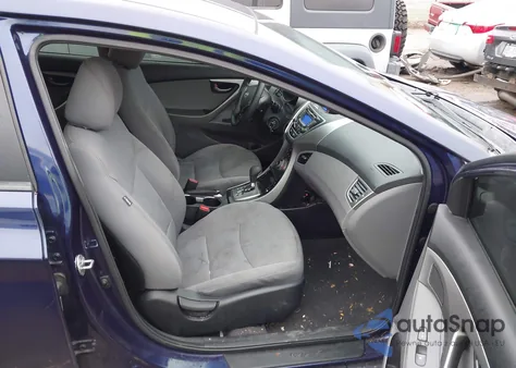 2013 Hyundai Elantra Gls z USA, uszkodzony, nr VIN 5NPDH4AE8DH384548